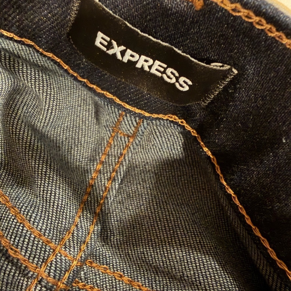 Express Women's Blue Jeans - Picture 6 of 6